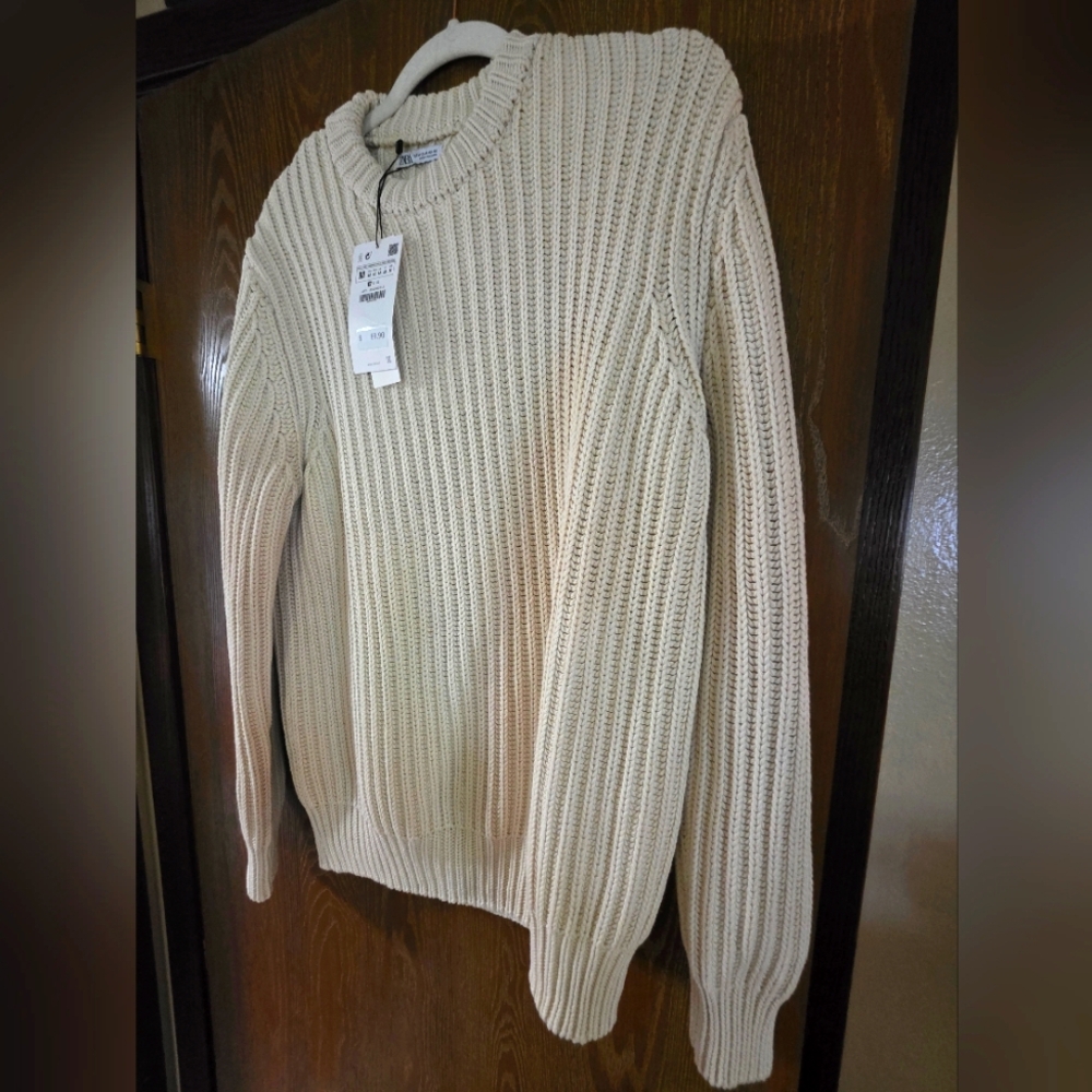 Cream Knit Sweater